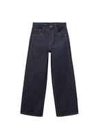 Jeansy barrel z wysokim stanem