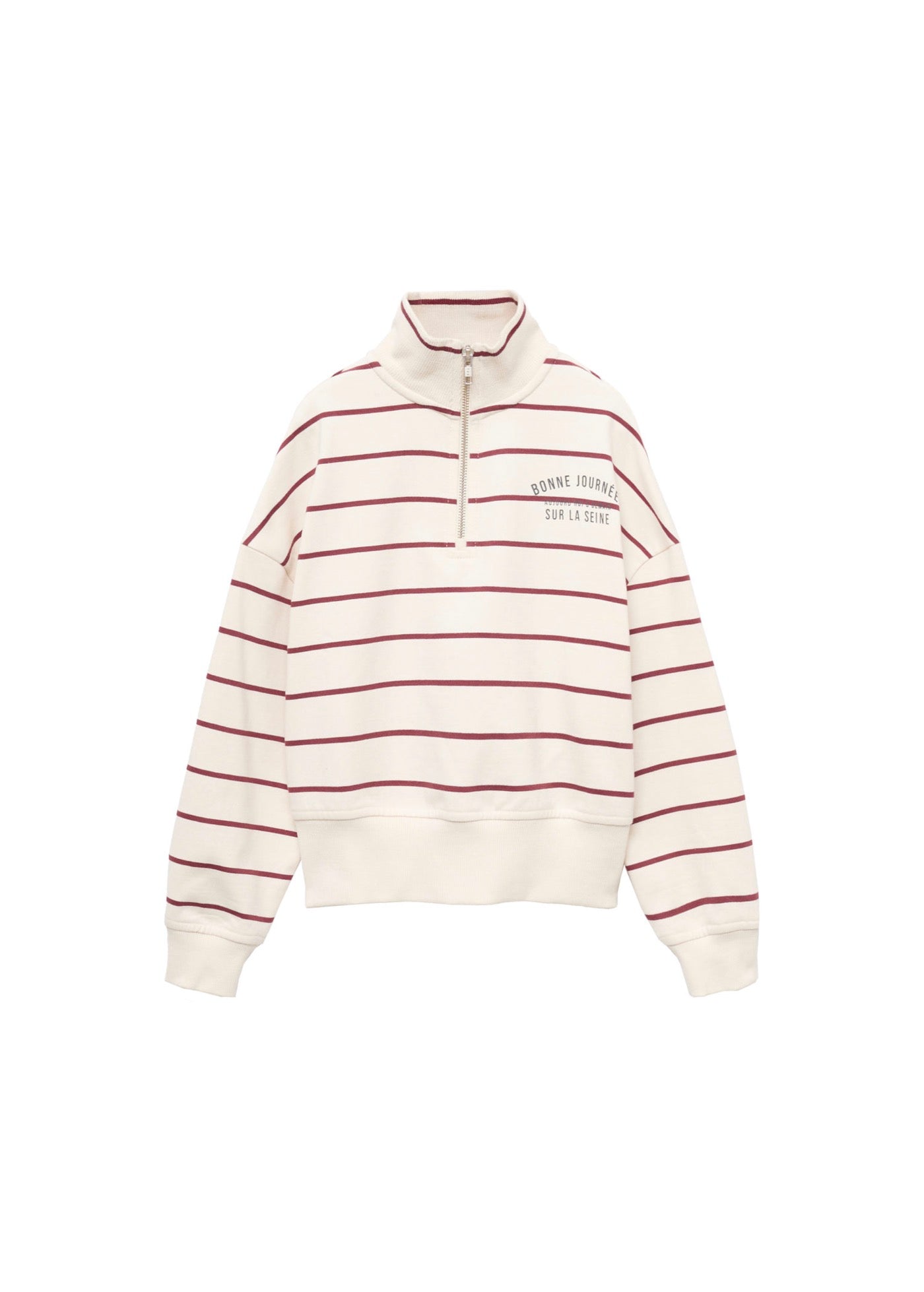 Sweat Bonne Blanc Cassé - Fille