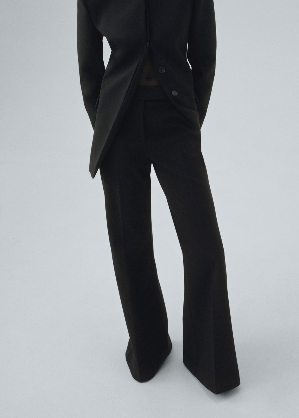 Pantalon De Costume Flare