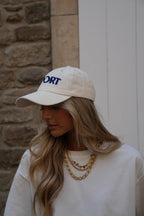 Casquette Brodée Roby - Crème