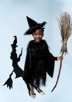 Cape Witchc Noir - Fille
