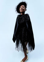 Cape Witchc Noir - Fille