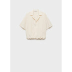 Chemise Crop Bouffante