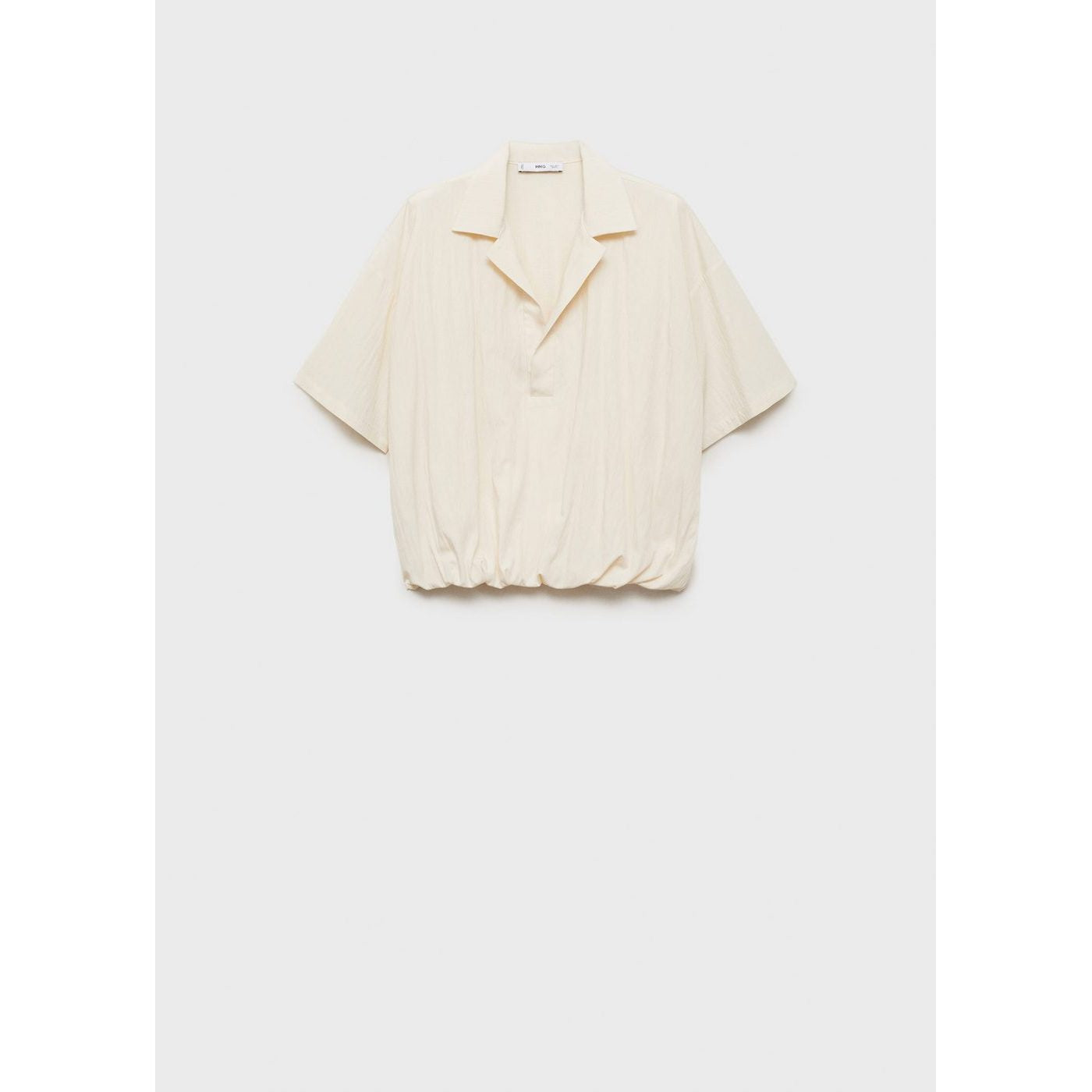 Chemise Crop Bouffante