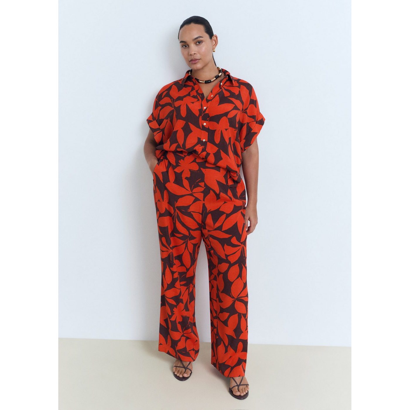 Pantalon Fluide Imprimé