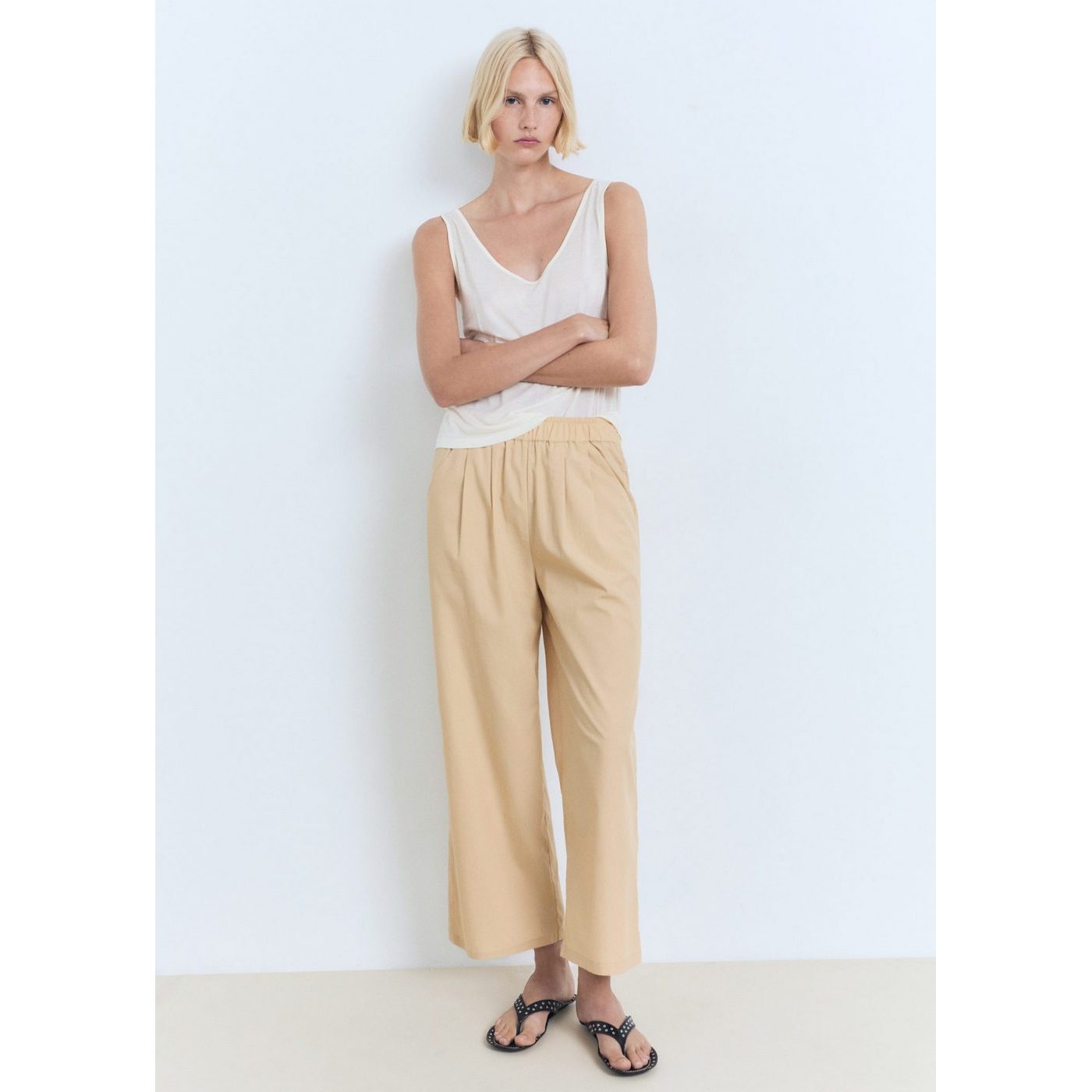 Pantalon Droit 7/8