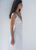 Top Coton Décolleté En V