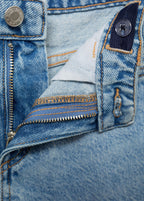 Jean Wide1 Bleu Moyen - Fille