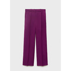 Pantalon De Costume Droit Lin Mélangé