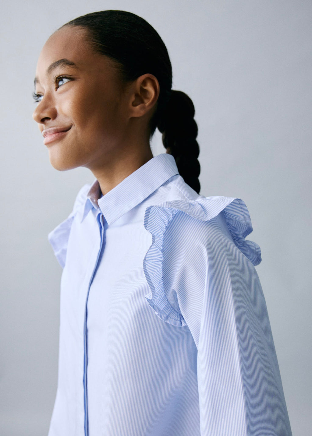 Chemise Carlota Bleu - Fille