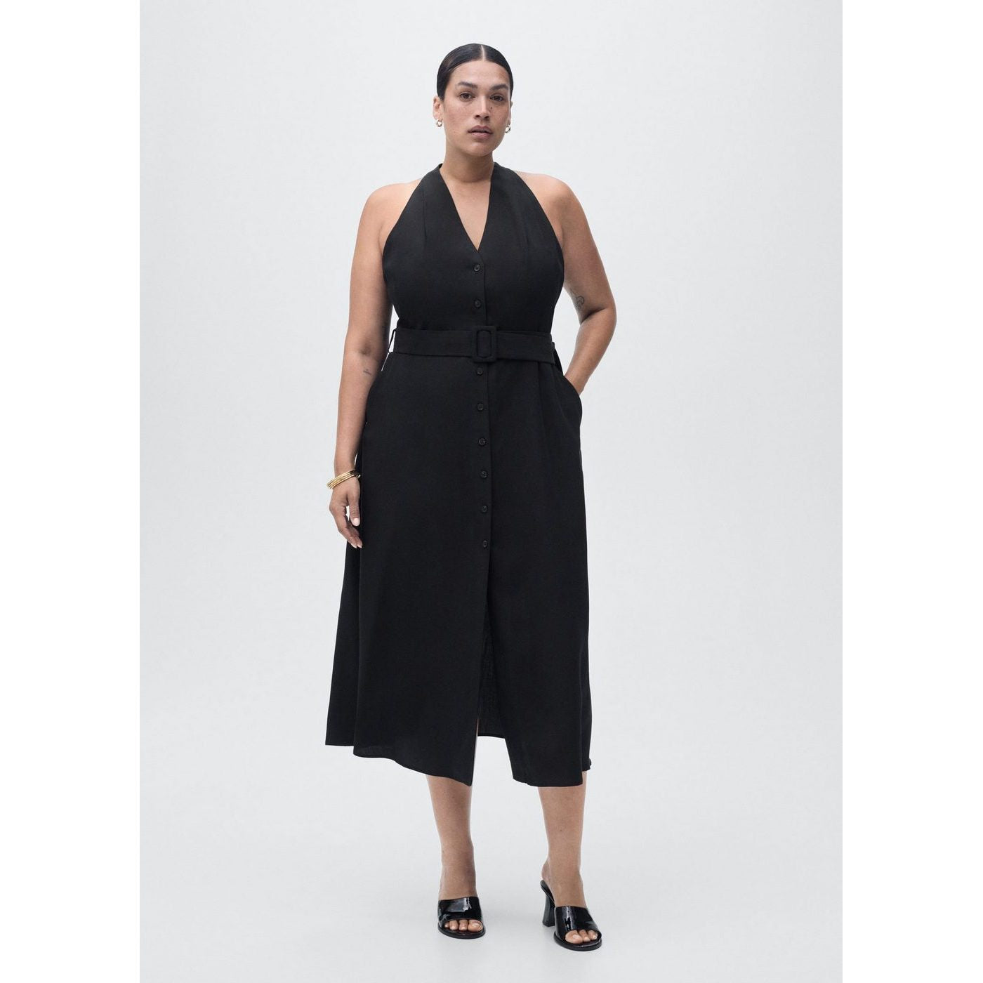 Vestido Lula - Negro