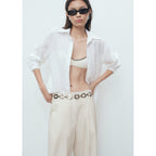 Delta Pants - Light/Pastel Gray