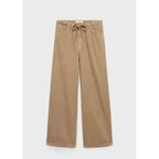Pantalón Denim Wide Leg Cinturón