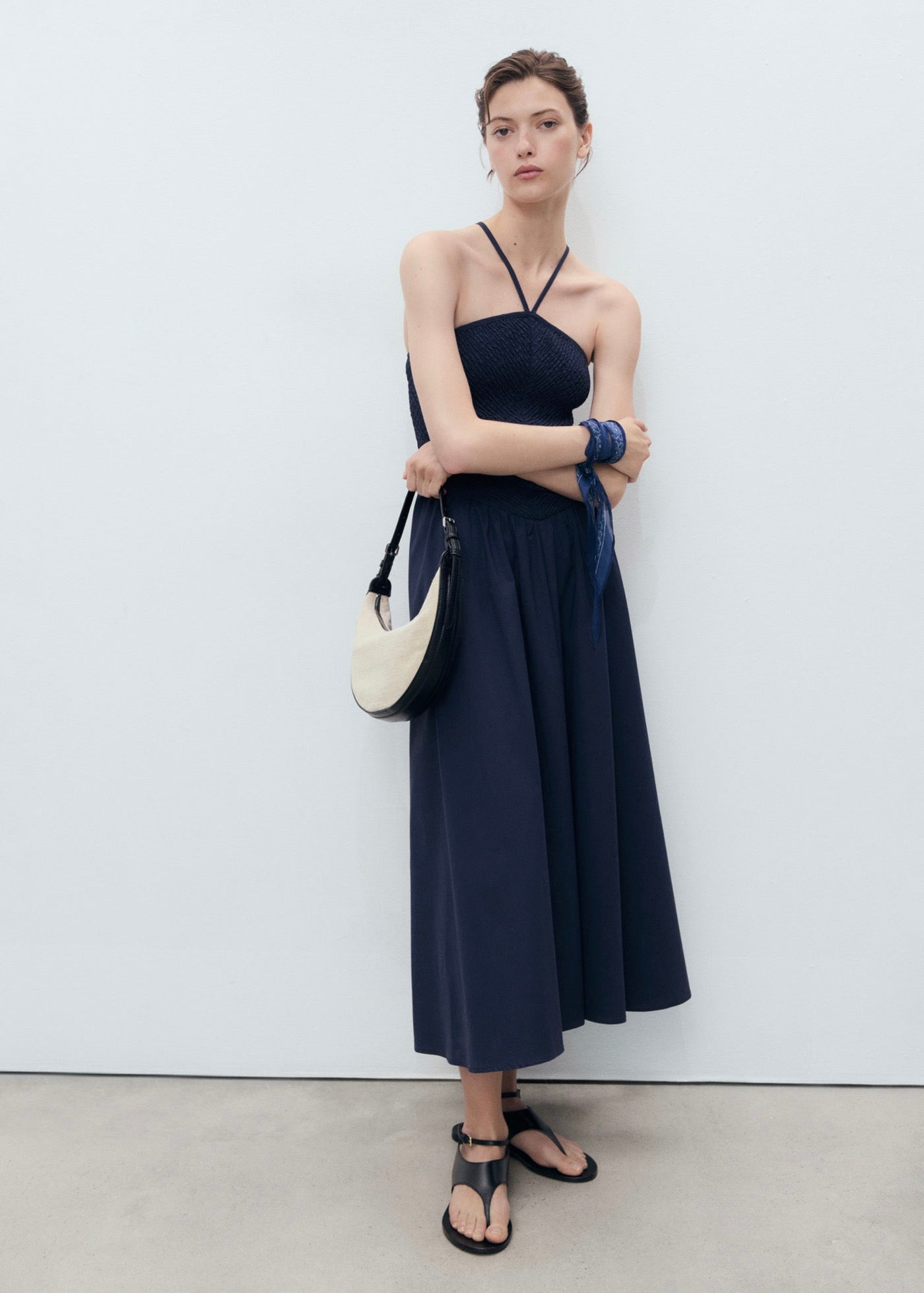 Robe À Emmanchures Américaines Combinée