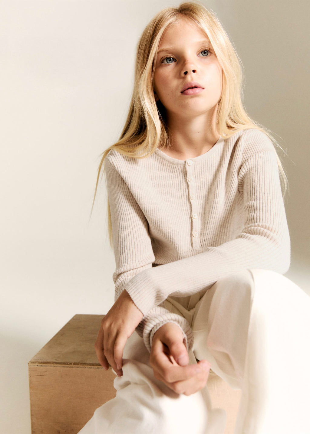 Pull Willow Beige - Fille