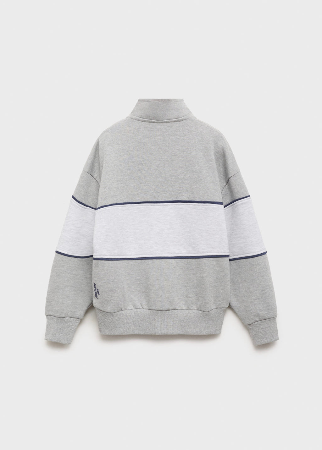 Sweat Apres Gris Moyen Chiné - Garçon