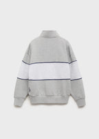 Sweat Apres Gris Moyen Chiné - Garçon