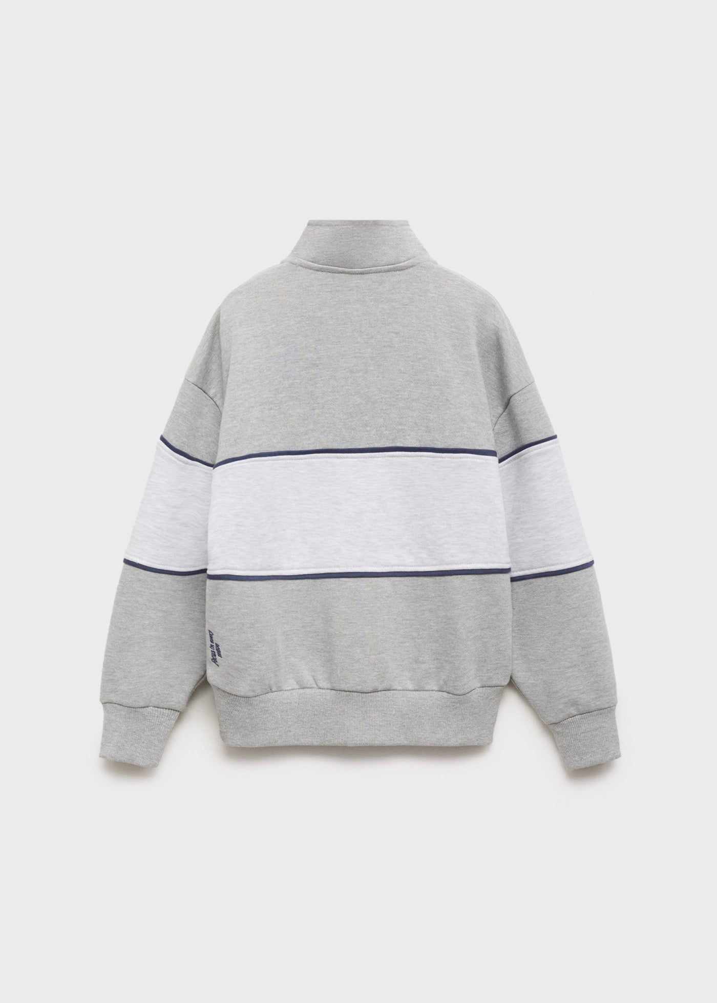 Sweat Apres Gris Moyen Chiné - Garçon