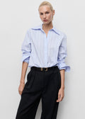 Chemise Rayures Revers