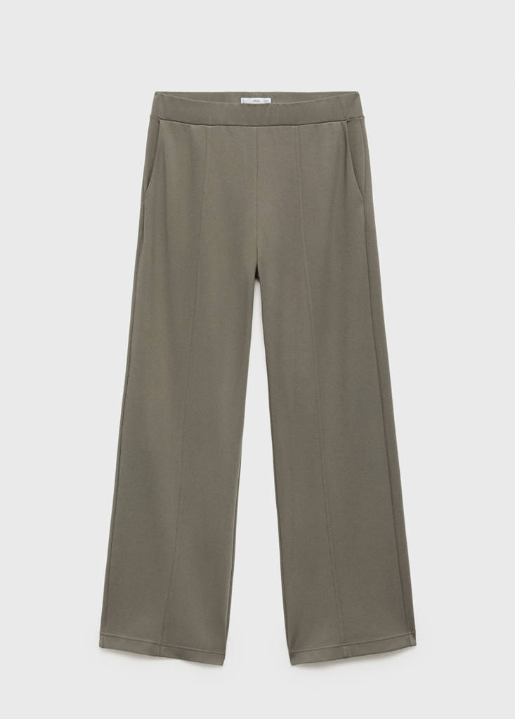 Joggingbukser i Lyocell Med Elastisk Talje