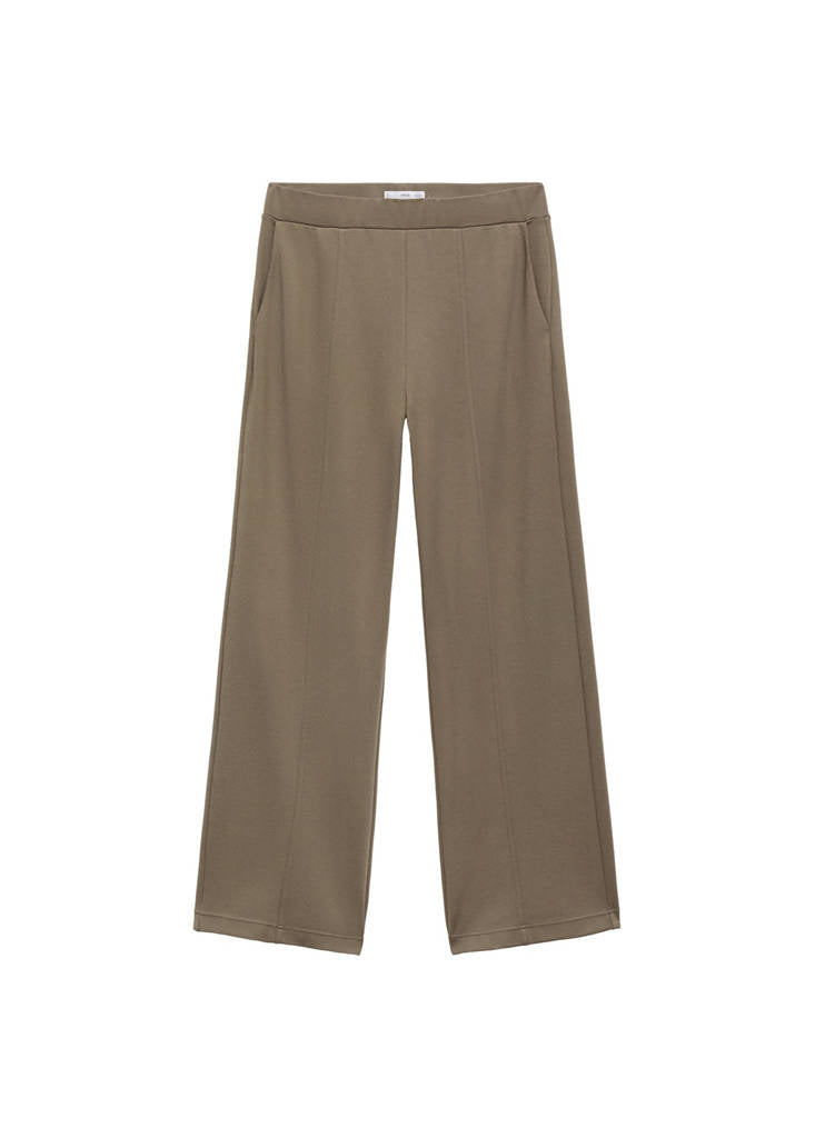 Joggingbukser i Lyocell Med Elastisk Talje