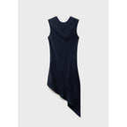Top Satiné Asymétrique