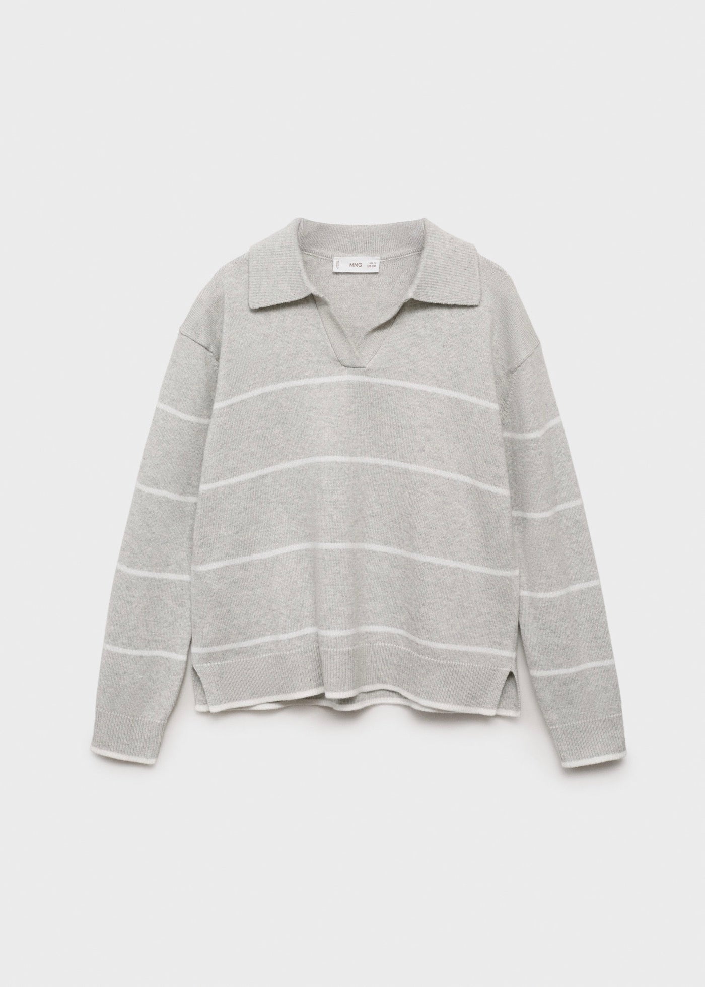 Pull Katie Gris Clair Chiné - Fille