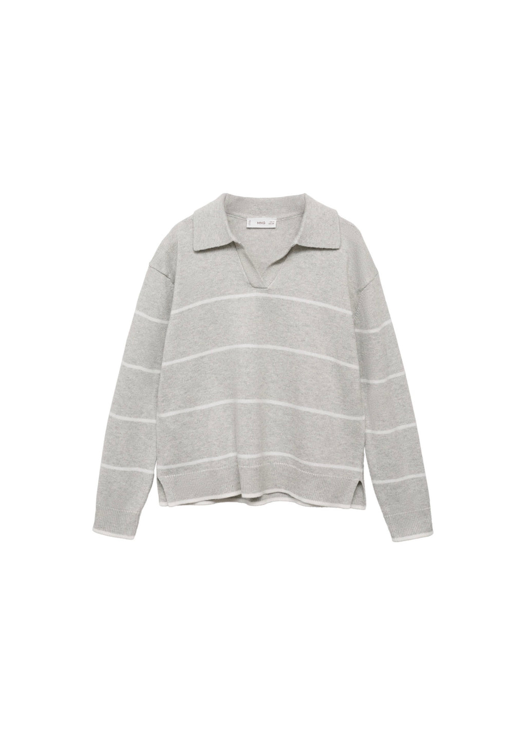 Pull Katie Gris Clair Chiné - Fille