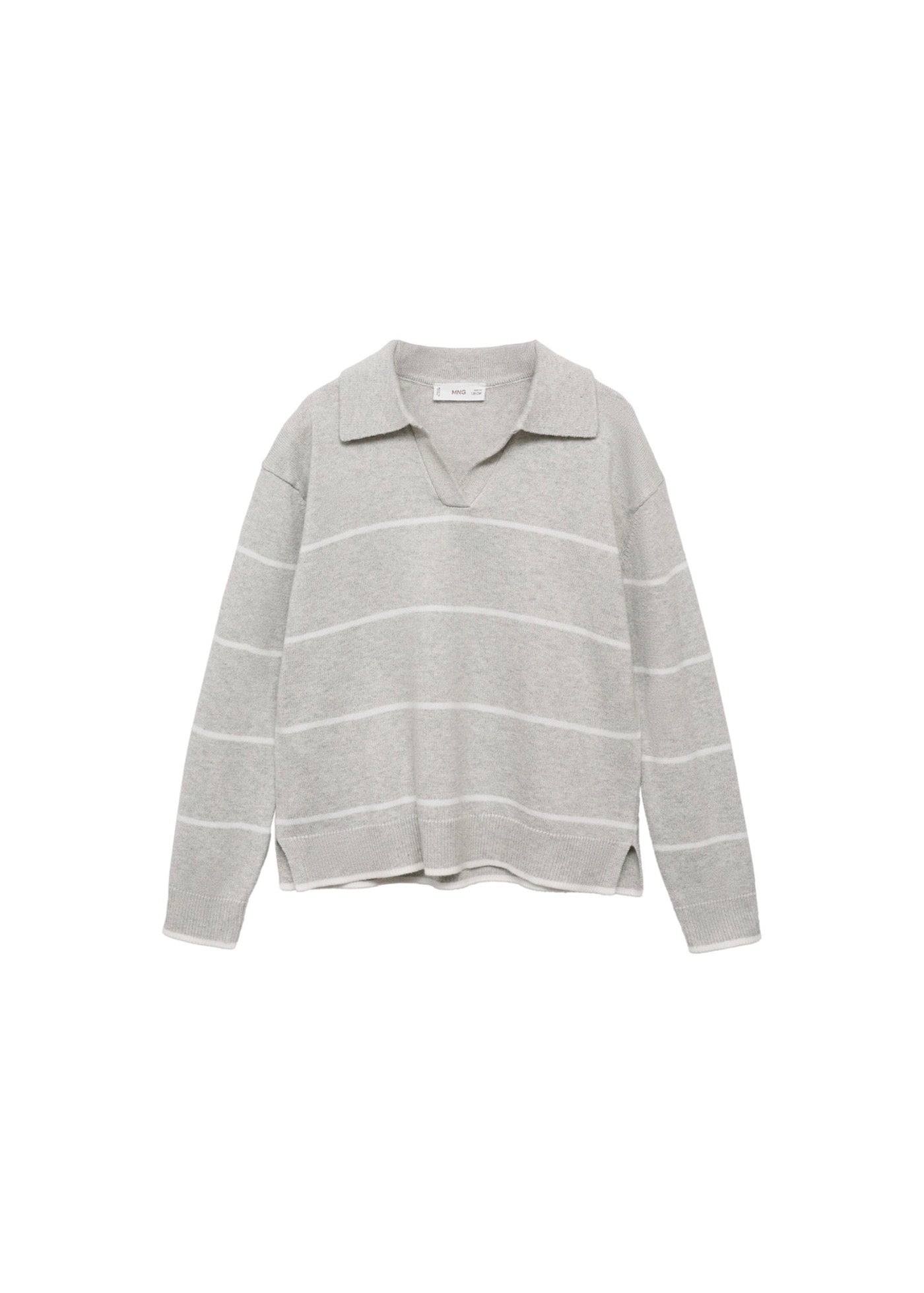 Pull Katie Gris Clair Chiné - Fille