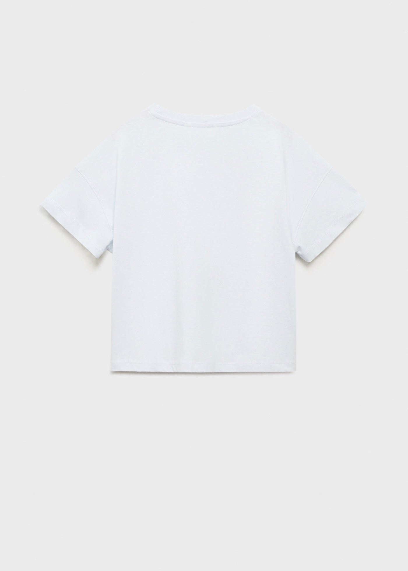 T-Shirt Celeste Bleu Ciel - Fille