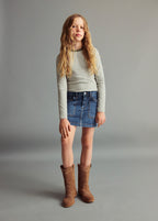 T-Shirt Lore Kaki - Fille