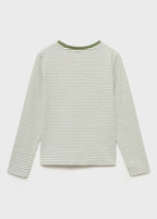 T-Shirt Lore Kaki - Fille