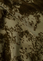 Robe Jacquard Col En V