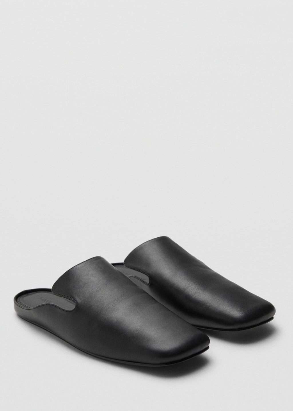 Chaussures Cuir Bout Carré