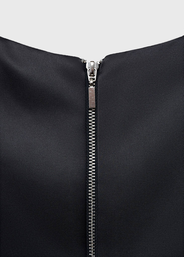 Robe Courte Satin