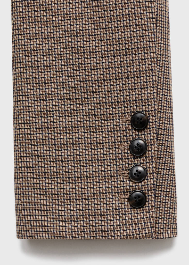 Straight Blazer with Flap Pockets