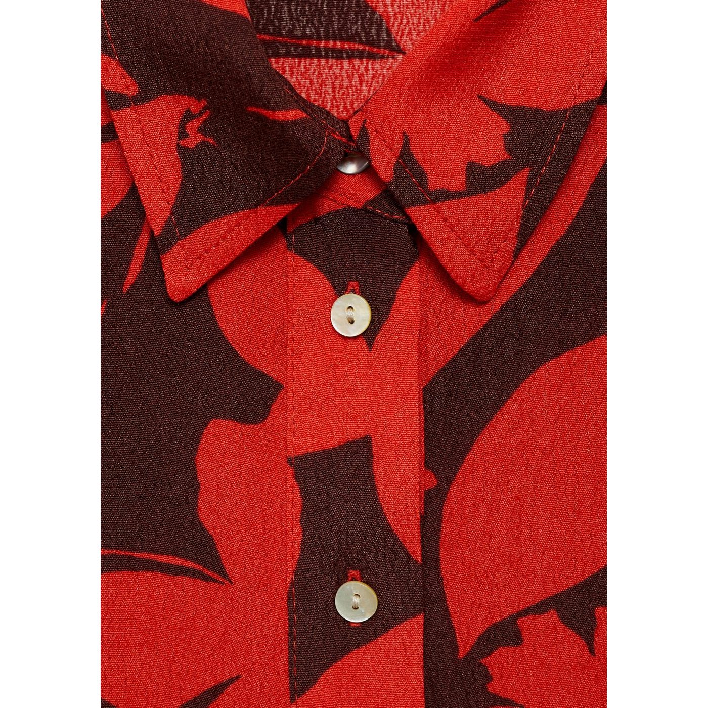 Chemise Imprimée Manches Courtes