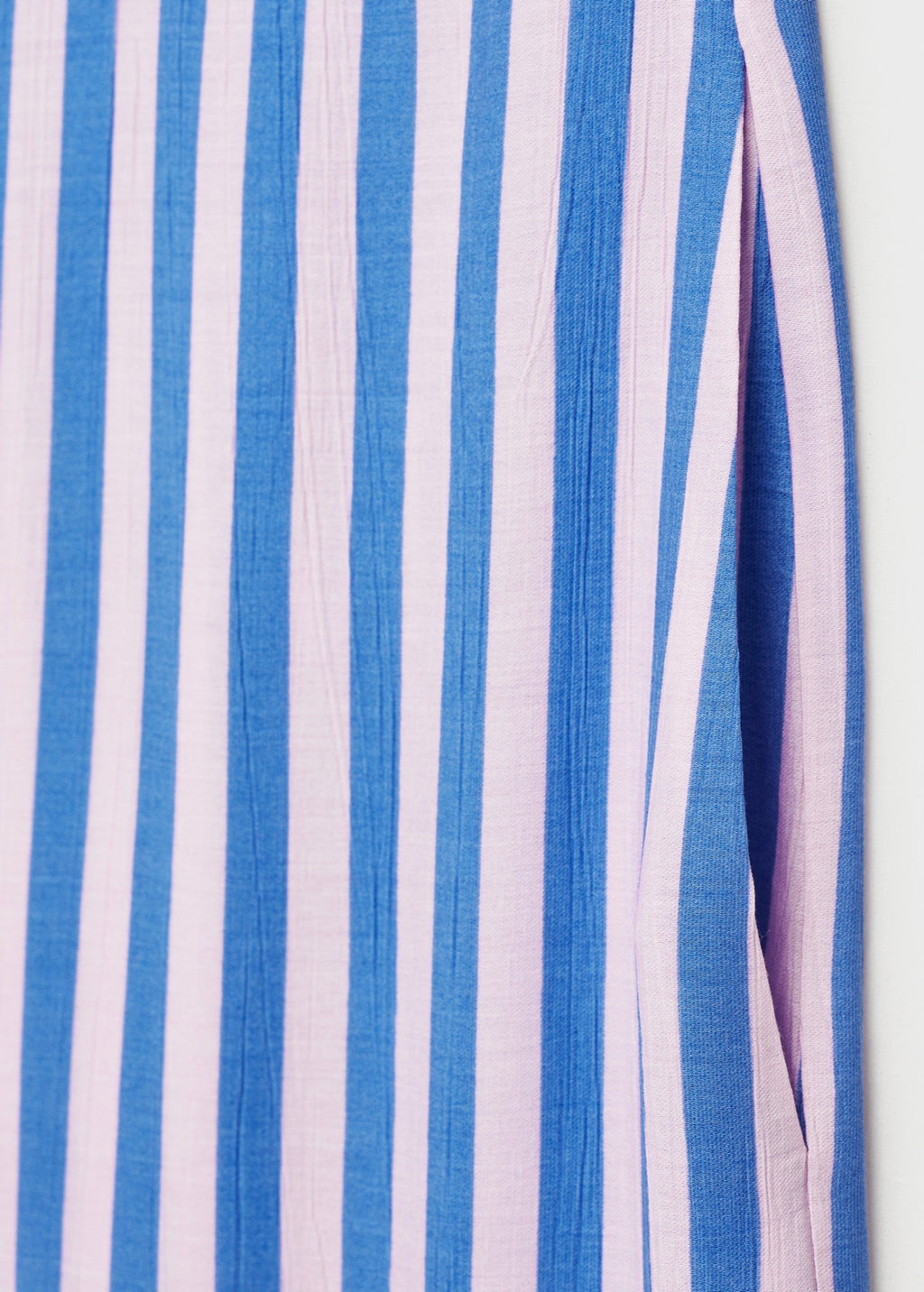 Pantalon Droit Imprimé Rayures