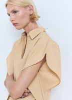 Chemise Oversize Manches Courtes