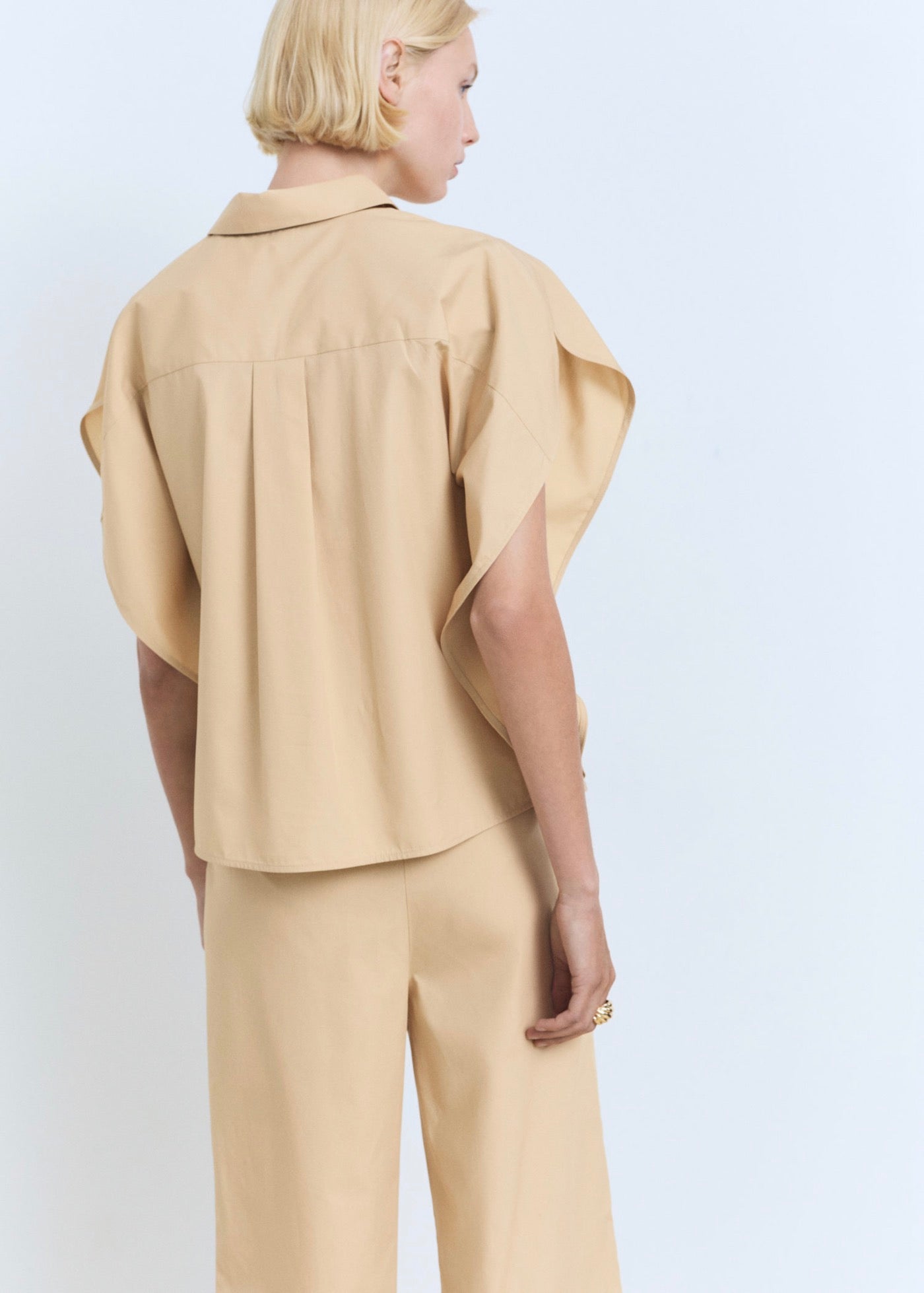 Chemise Oversize Manches Courtes