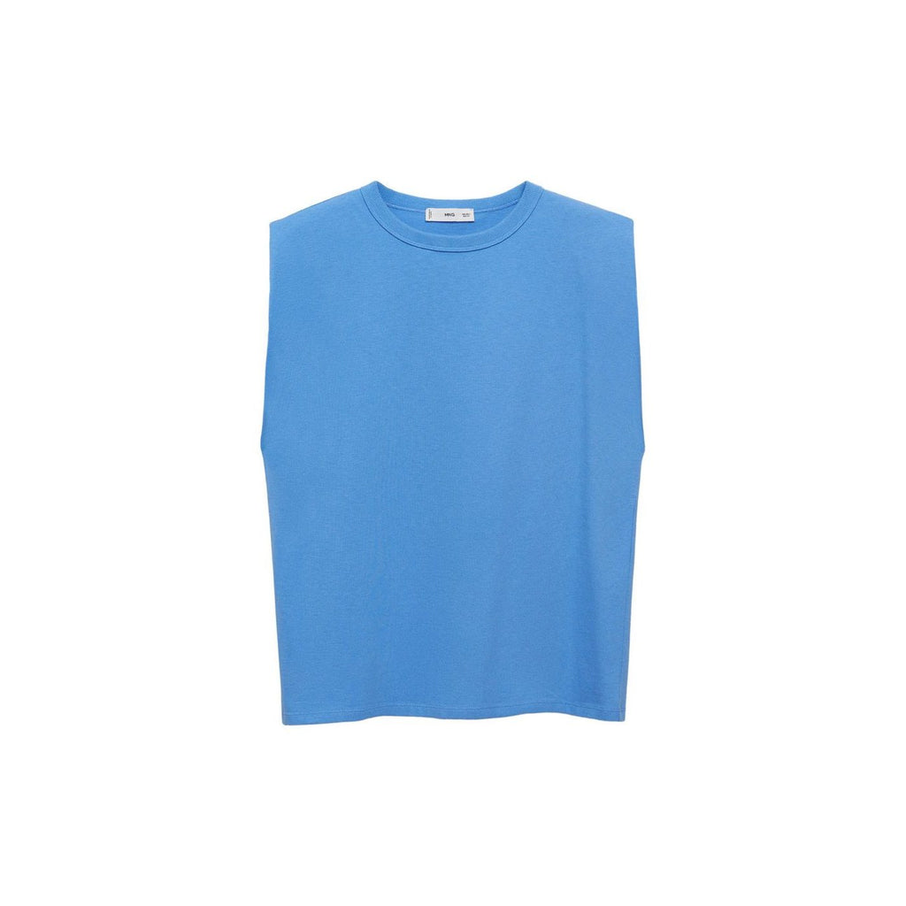 T-Shirt Épaulettes Manches Courtes