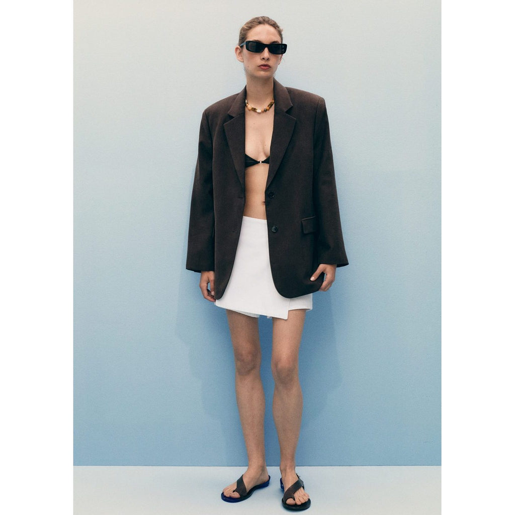 Falda pantalón corta - Blanco