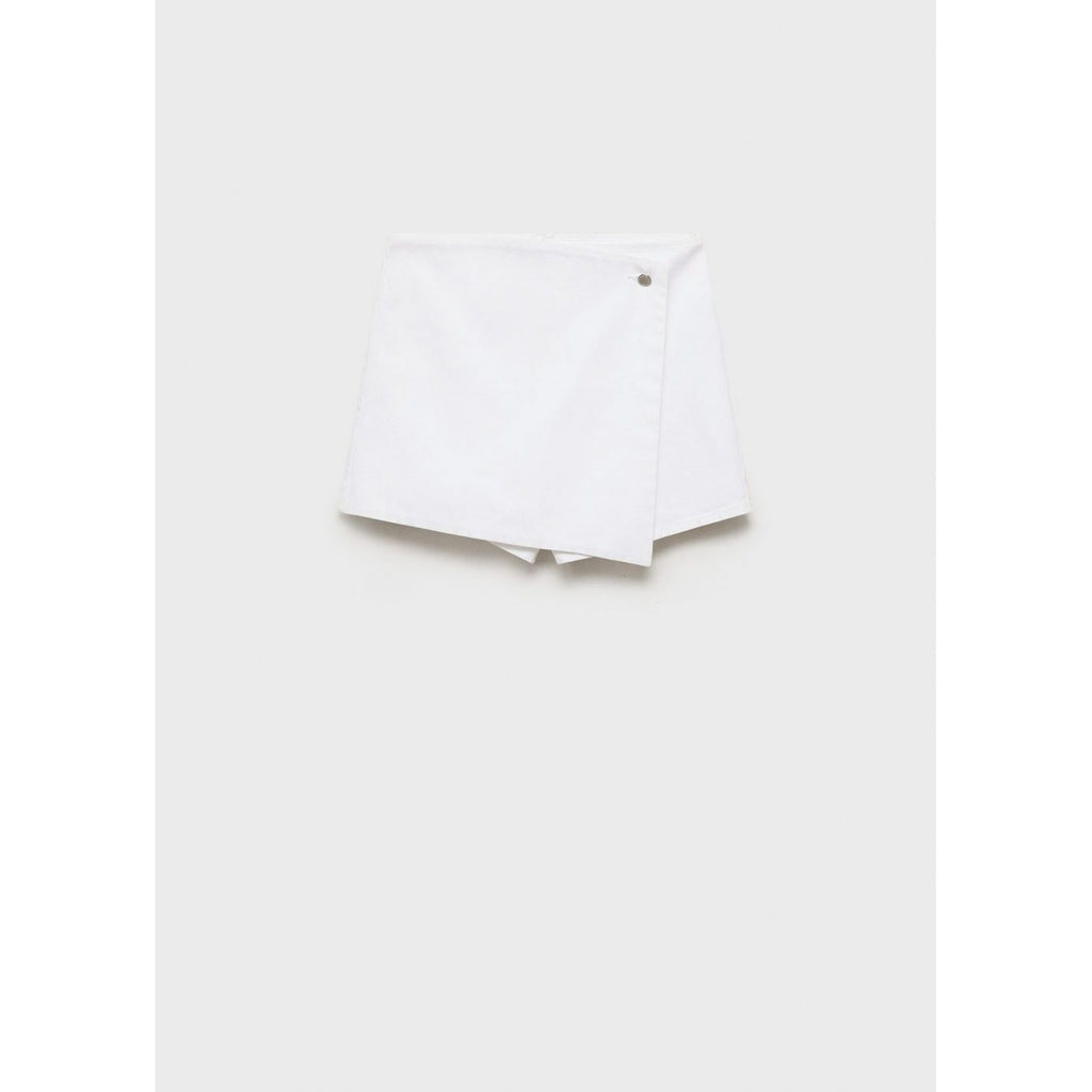 Falda pantalón corta - Blanco