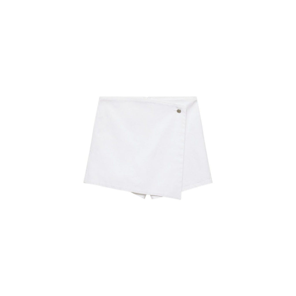Falda pantalón corta - Blanco