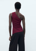 Draperet Asymmetrisk Top