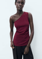 Draperet Asymmetrisk Top