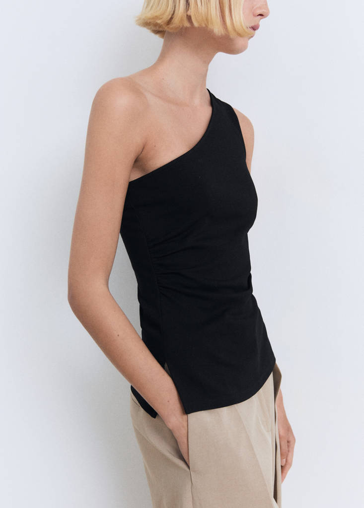 Drapiertes Asymmetrisches Top