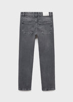 Jean Regular Gris Denim - Garçon