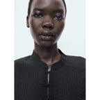 Blusa mandarina - Negro