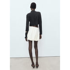 Blusa mandarina - Negro
